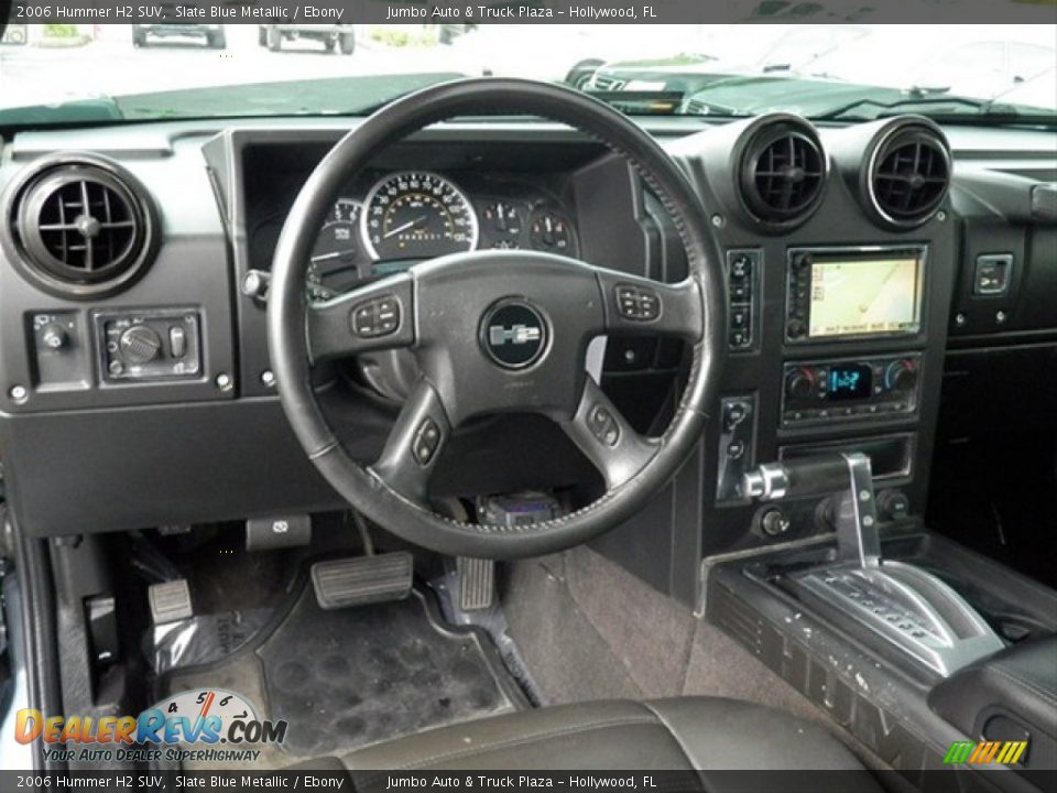 2006 Hummer H2 SUV Slate Blue Metallic / Ebony Photo #30