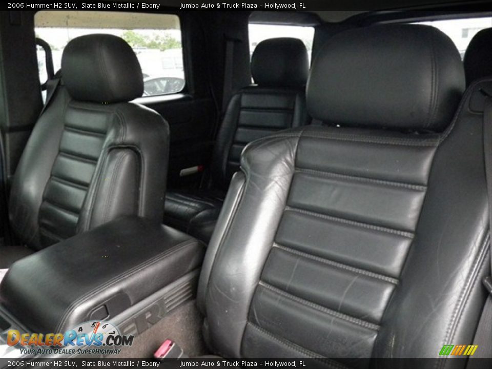 2006 Hummer H2 SUV Slate Blue Metallic / Ebony Photo #31