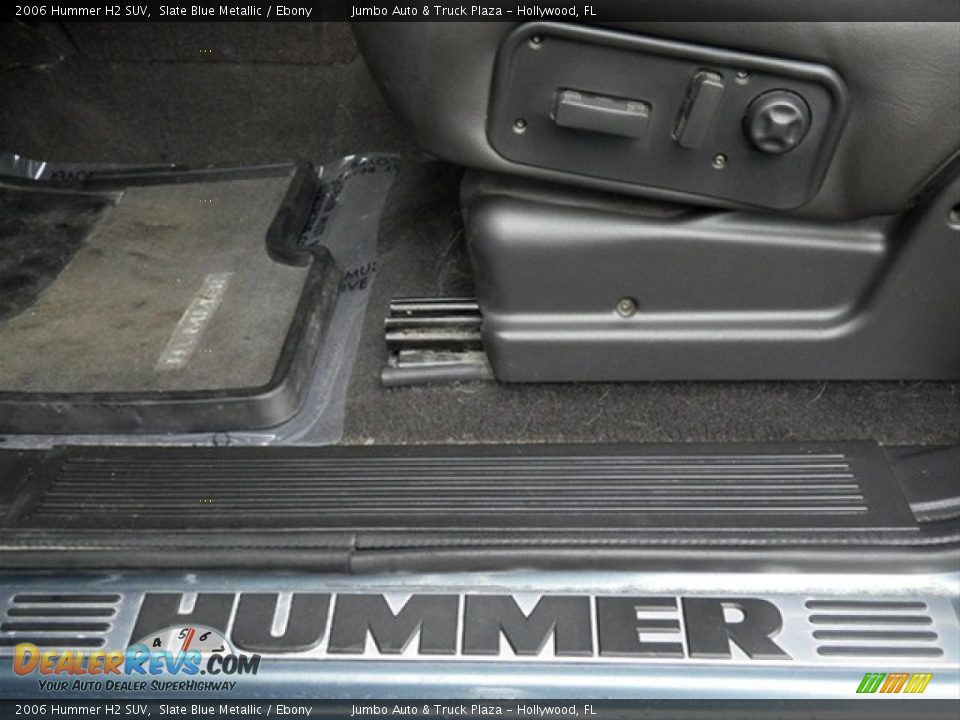 2006 Hummer H2 SUV Slate Blue Metallic / Ebony Photo #32