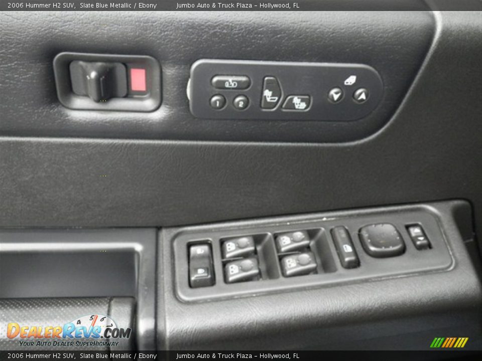 2006 Hummer H2 SUV Slate Blue Metallic / Ebony Photo #33