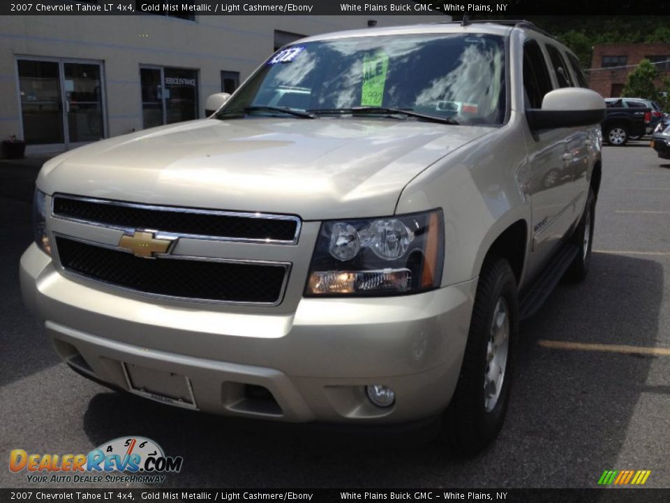 2007 Chevrolet Tahoe LT 4x4 Gold Mist Metallic / Light Cashmere/Ebony Photo #3