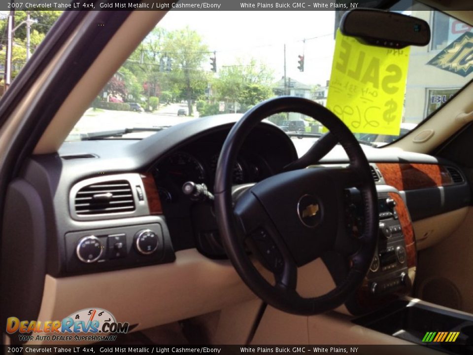 2007 Chevrolet Tahoe LT 4x4 Gold Mist Metallic / Light Cashmere/Ebony Photo #20