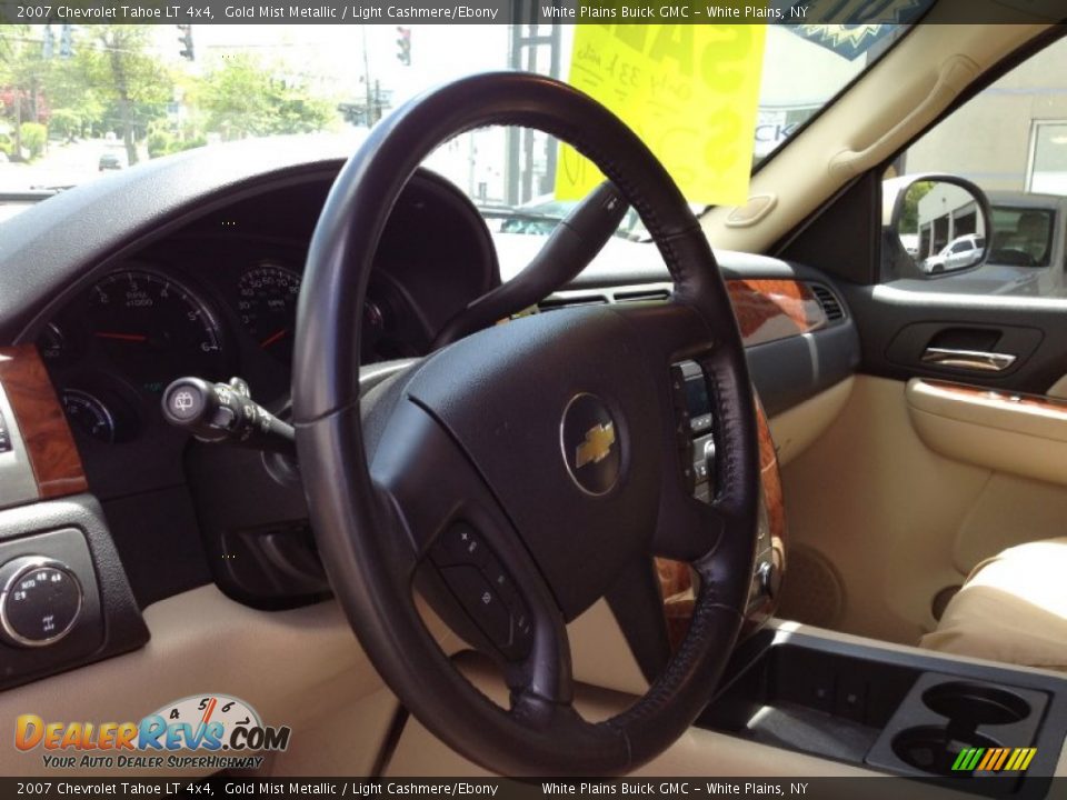 2007 Chevrolet Tahoe LT 4x4 Gold Mist Metallic / Light Cashmere/Ebony Photo #21