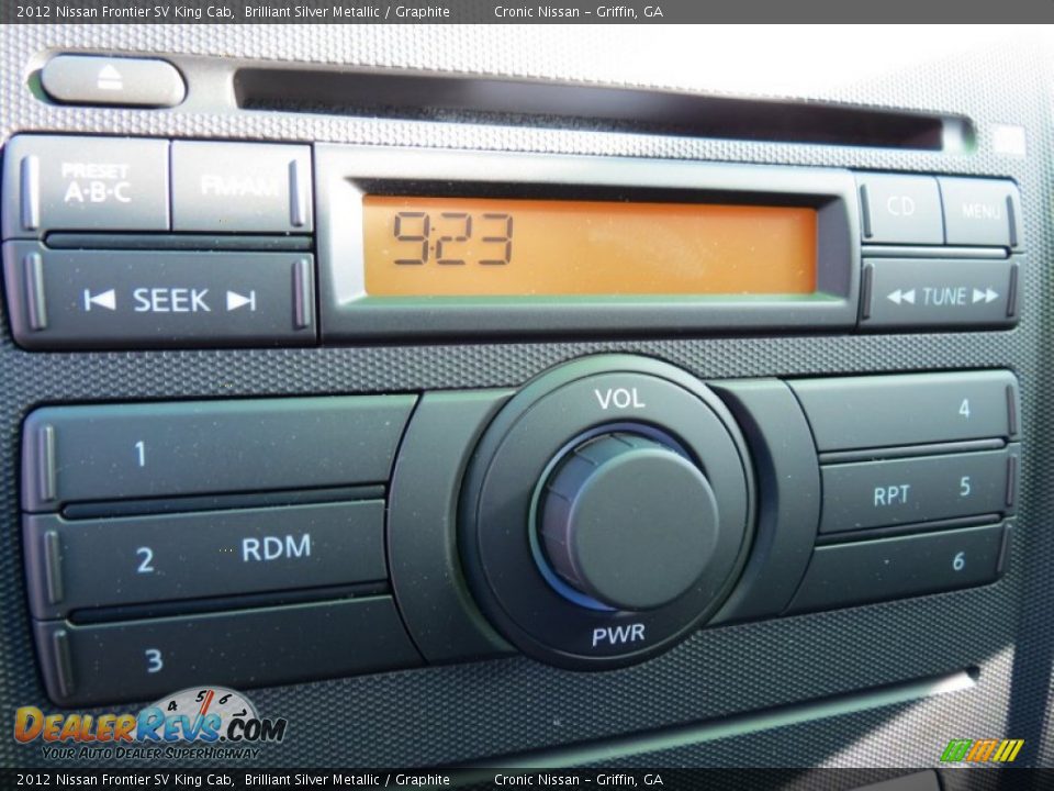 2012 Nissan Frontier SV King Cab Brilliant Silver Metallic / Graphite Photo #15