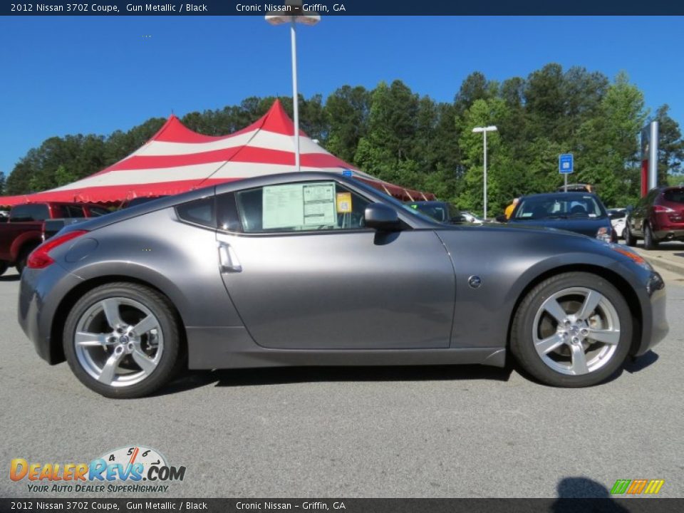 Gun Metallic 2012 Nissan 370Z Coupe Photo #6