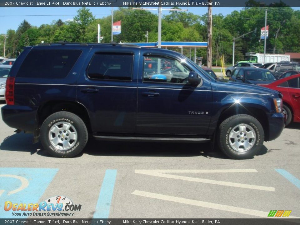 2007 Chevrolet Tahoe LT 4x4 Dark Blue Metallic / Ebony Photo #10