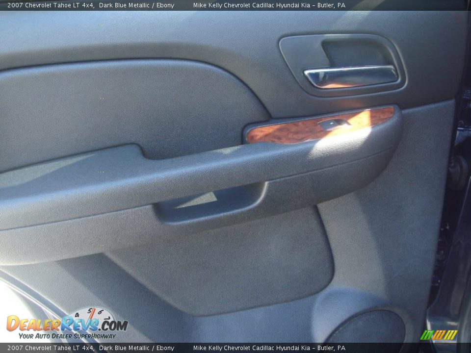 2007 Chevrolet Tahoe LT 4x4 Dark Blue Metallic / Ebony Photo #14