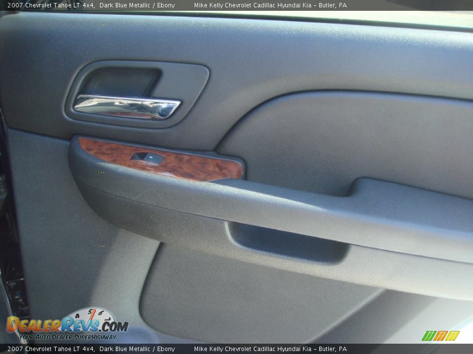 2007 Chevrolet Tahoe LT 4x4 Dark Blue Metallic / Ebony Photo #16