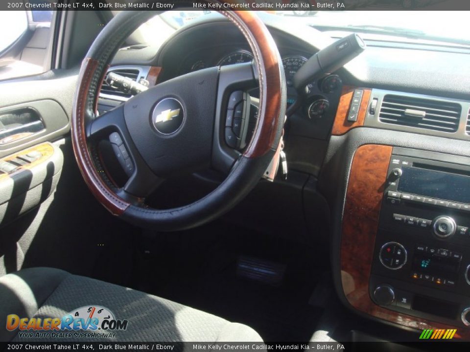 2007 Chevrolet Tahoe LT 4x4 Dark Blue Metallic / Ebony Photo #20