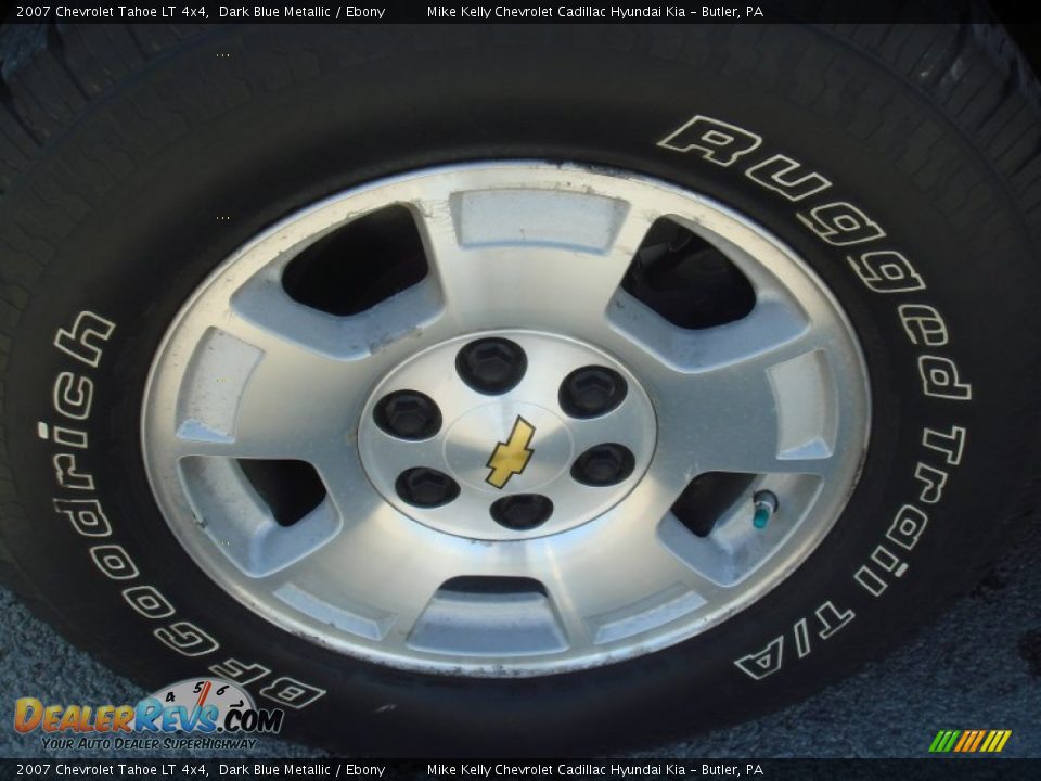 2007 Chevrolet Tahoe LT 4x4 Dark Blue Metallic / Ebony Photo #28