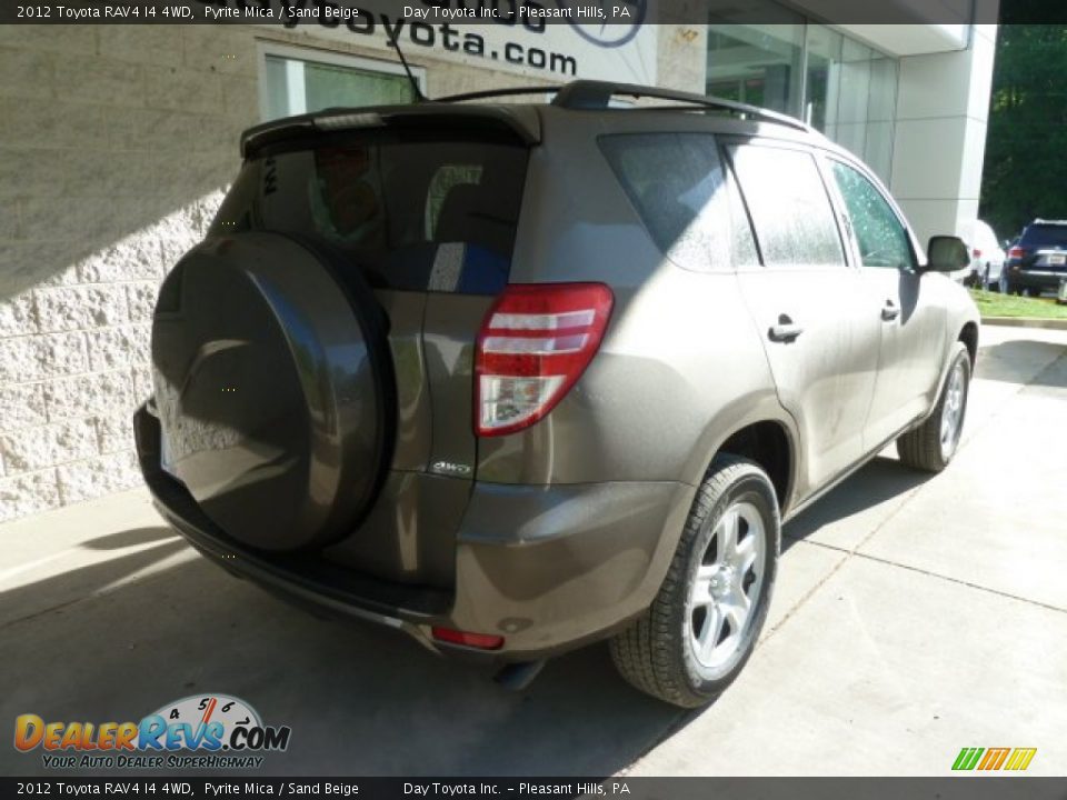 2012 Toyota RAV4 I4 4WD Pyrite Mica / Sand Beige Photo #2