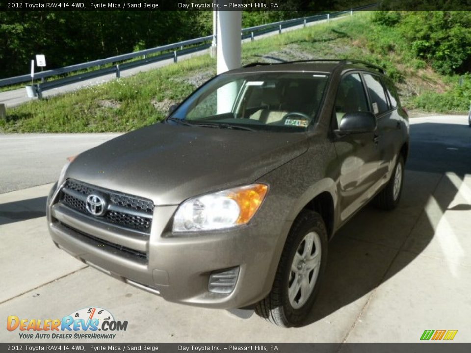 2012 Toyota RAV4 I4 4WD Pyrite Mica / Sand Beige Photo #5