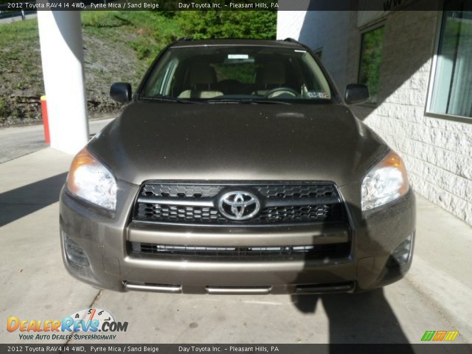 2012 Toyota RAV4 I4 4WD Pyrite Mica / Sand Beige Photo #6