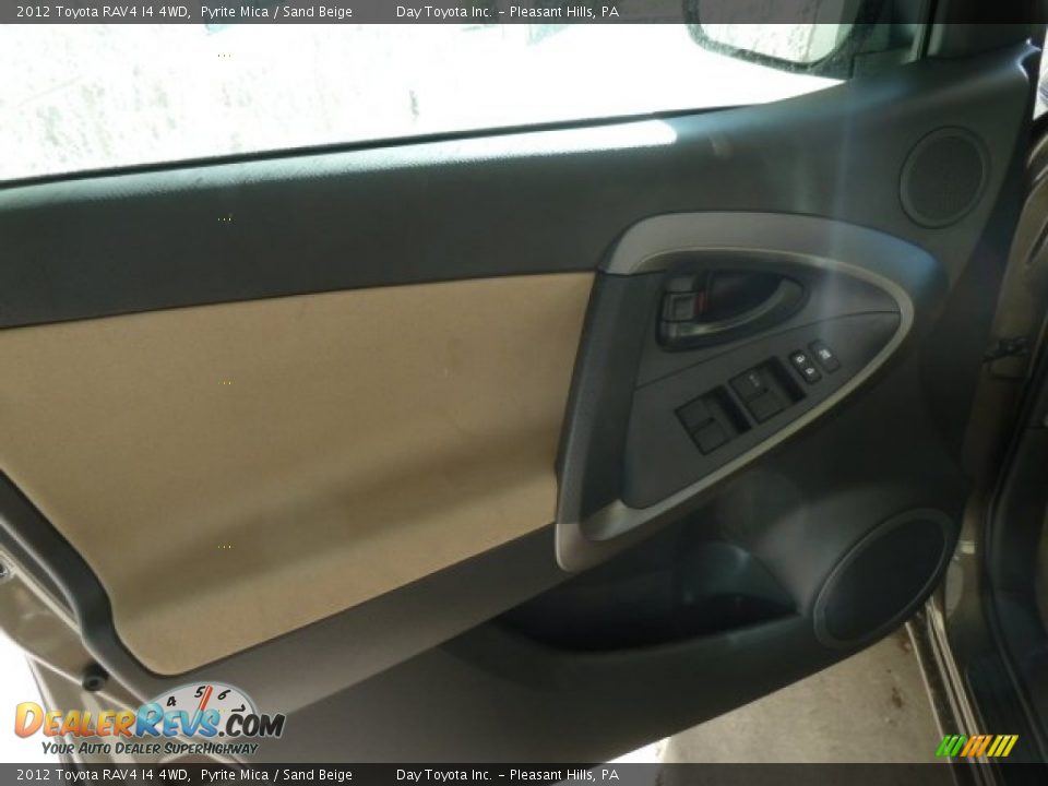 2012 Toyota RAV4 I4 4WD Pyrite Mica / Sand Beige Photo #11