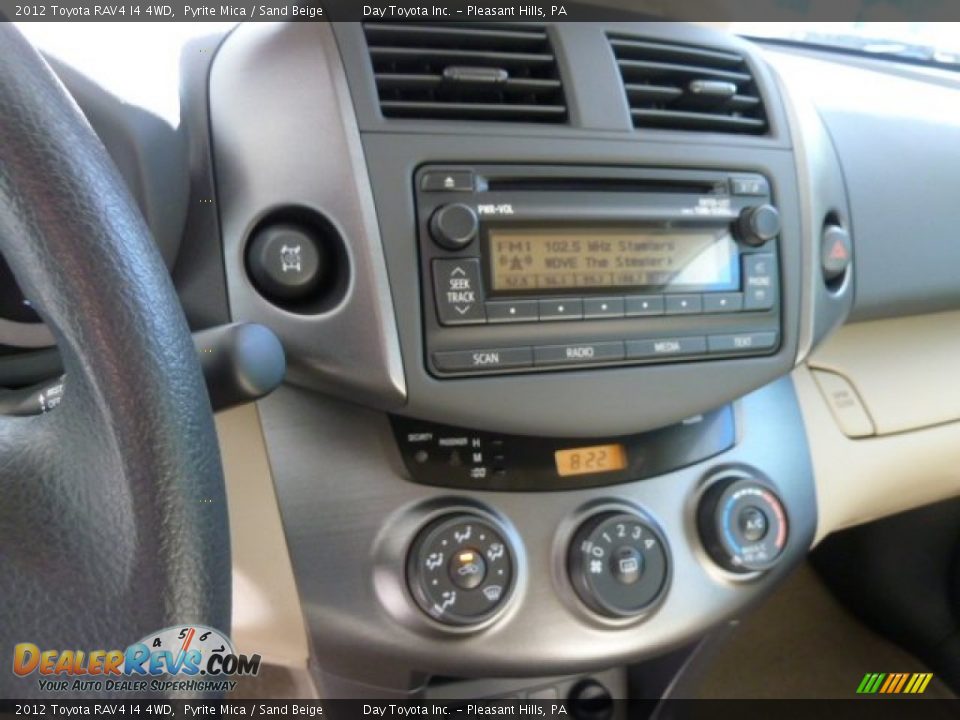 2012 Toyota RAV4 I4 4WD Pyrite Mica / Sand Beige Photo #13