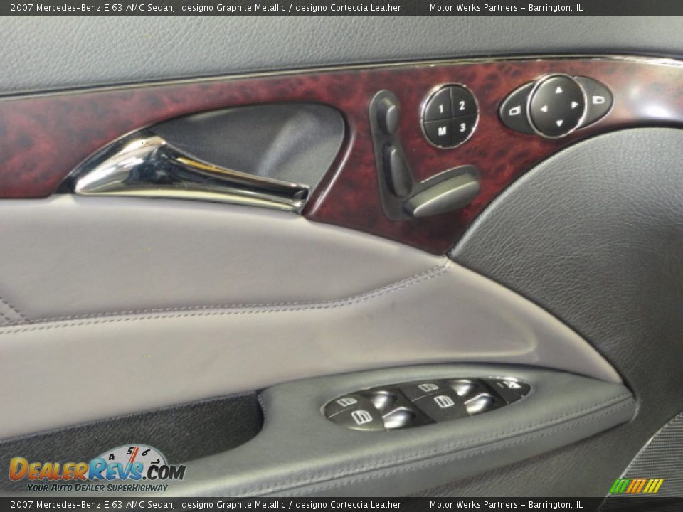 2007 Mercedes-Benz E 63 AMG Sedan designo Graphite Metallic / designo Corteccia Leather Photo #12