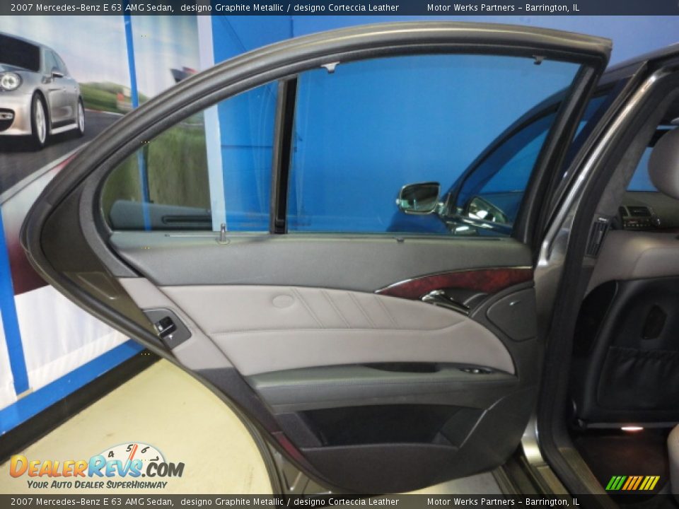 2007 Mercedes-Benz E 63 AMG Sedan designo Graphite Metallic / designo Corteccia Leather Photo #20