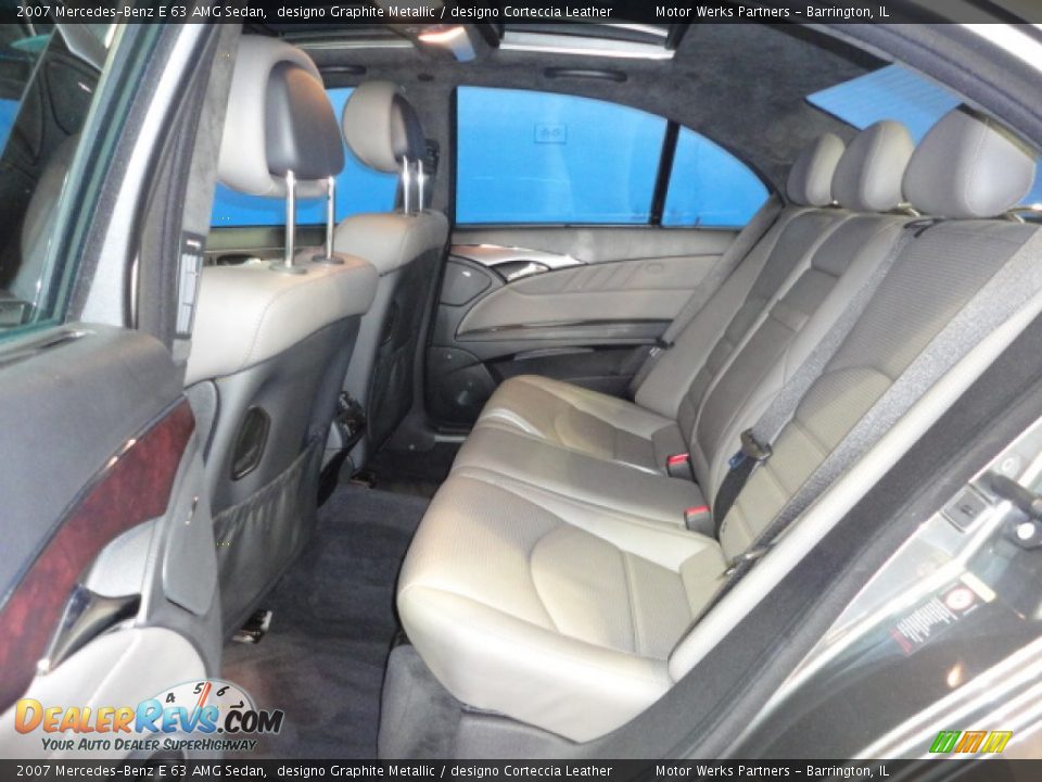 2007 Mercedes-Benz E 63 AMG Sedan designo Graphite Metallic / designo Corteccia Leather Photo #21
