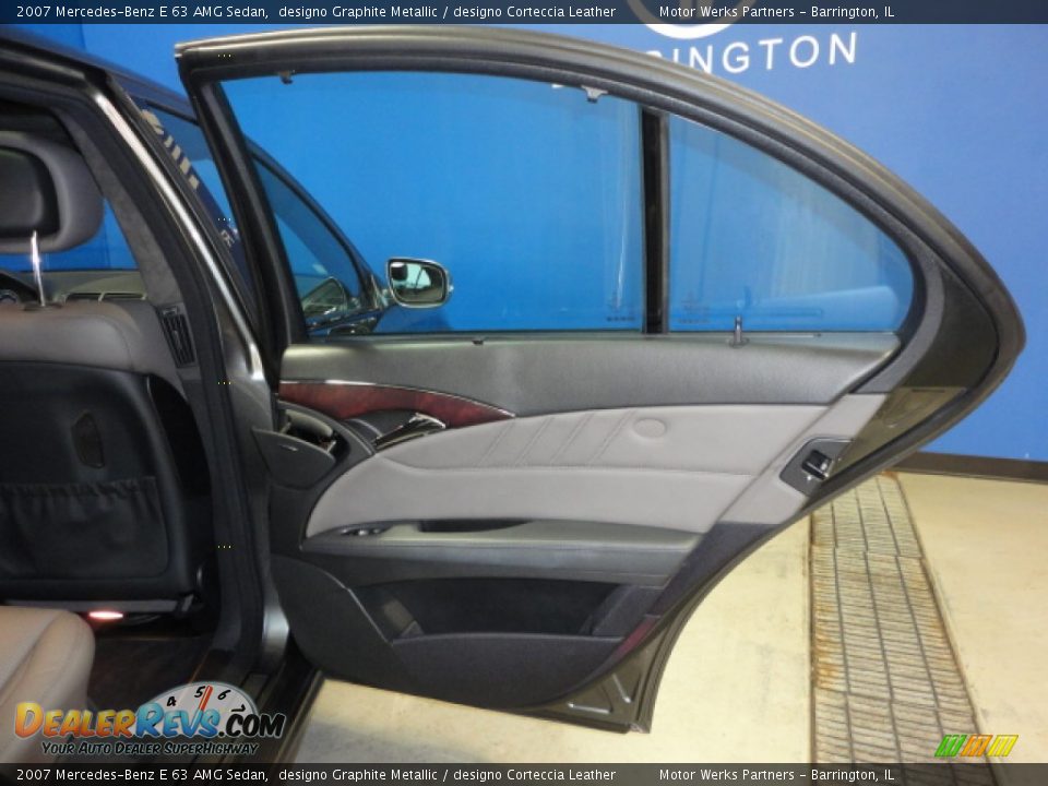 2007 Mercedes-Benz E 63 AMG Sedan designo Graphite Metallic / designo Corteccia Leather Photo #23