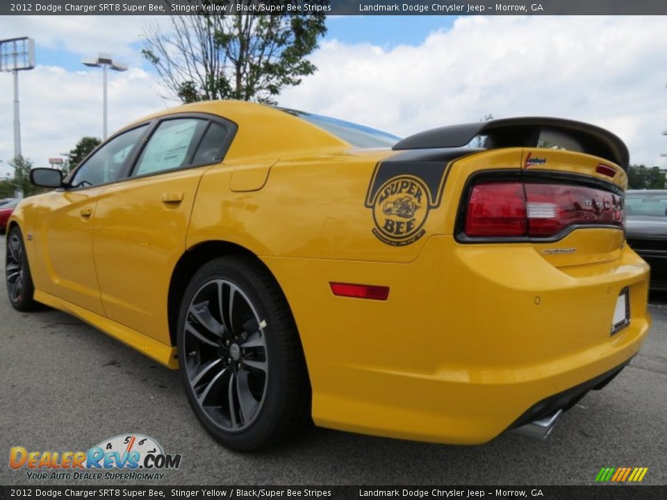 Stinger Yellow 2012 Dodge Charger SRT8 Super Bee Photo #2