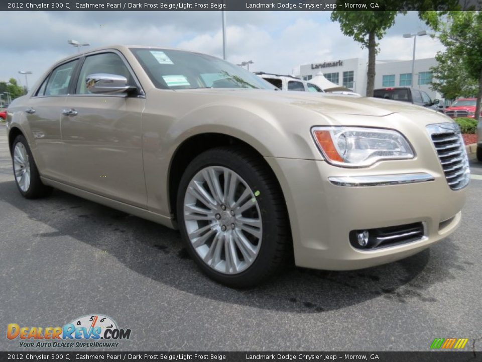 2012 Chrysler 300 C Cashmere Pearl / Dark Frost Beige/Light Frost Beige Photo #4