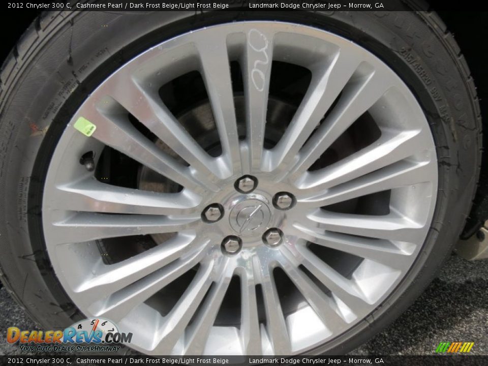 2012 Chrysler 300 C Cashmere Pearl / Dark Frost Beige/Light Frost Beige Photo #5
