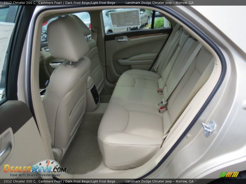 2012 Chrysler 300 C Cashmere Pearl / Dark Frost Beige/Light Frost Beige Photo #7