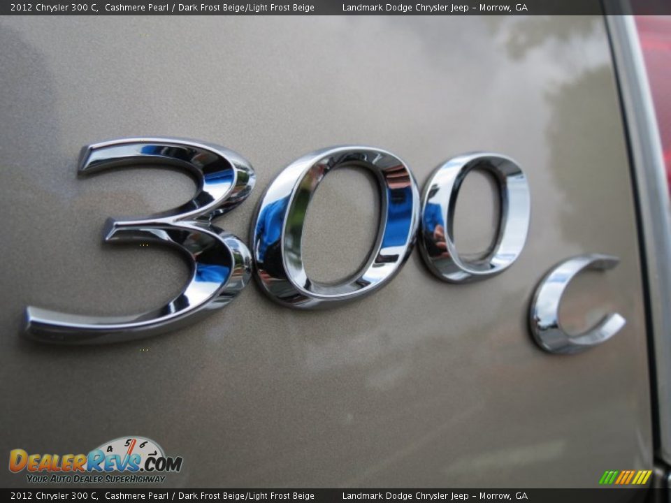2012 Chrysler 300 C Cashmere Pearl / Dark Frost Beige/Light Frost Beige Photo #8