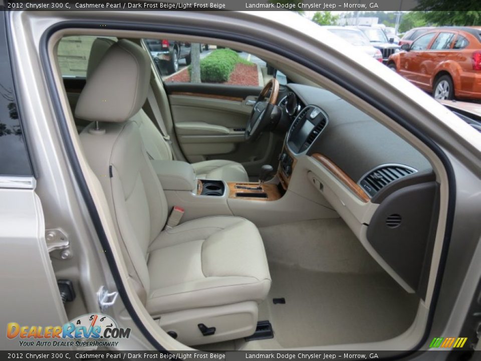 2012 Chrysler 300 C Cashmere Pearl / Dark Frost Beige/Light Frost Beige Photo #9