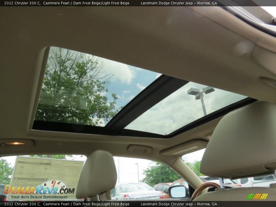 2012 Chrysler 300 C Cashmere Pearl / Dark Frost Beige/Light Frost Beige Photo #11