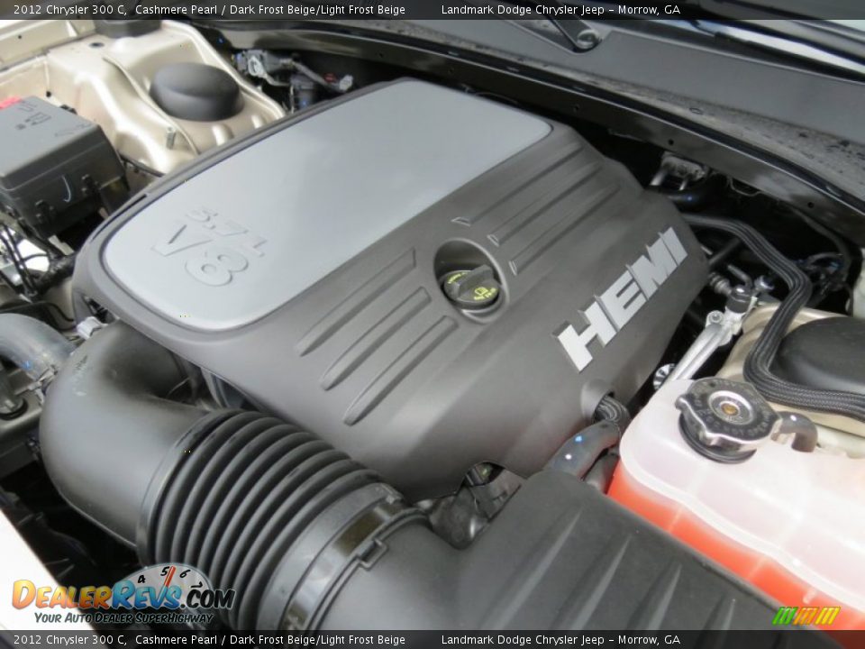 2012 Chrysler 300 C Cashmere Pearl / Dark Frost Beige/Light Frost Beige Photo #12