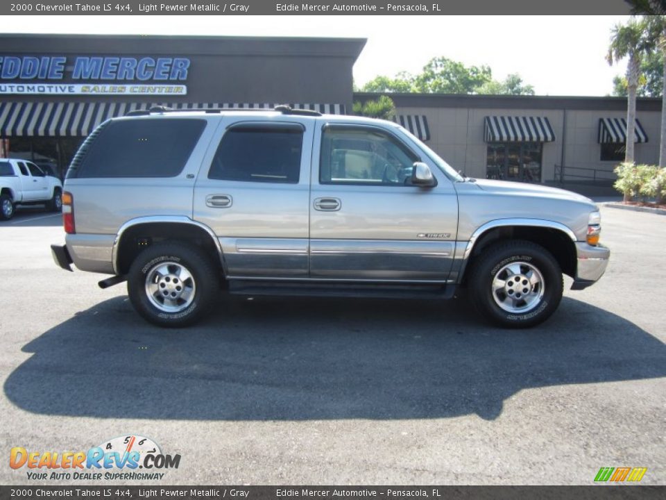 2000 Chevrolet Tahoe LS 4x4 Light Pewter Metallic / Gray Photo #5