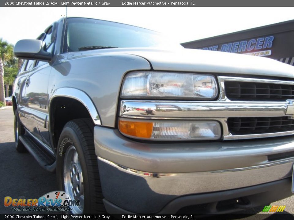 2000 Chevrolet Tahoe LS 4x4 Light Pewter Metallic / Gray Photo #14
