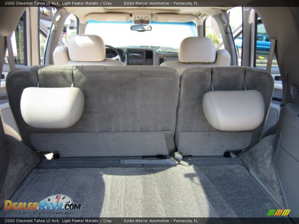 2000 Chevrolet Tahoe LS 4x4 Light Pewter Metallic / Gray Photo #28