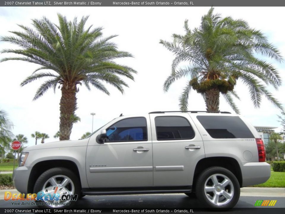 Silver Birch Metallic 2007 Chevrolet Tahoe LTZ Photo #1