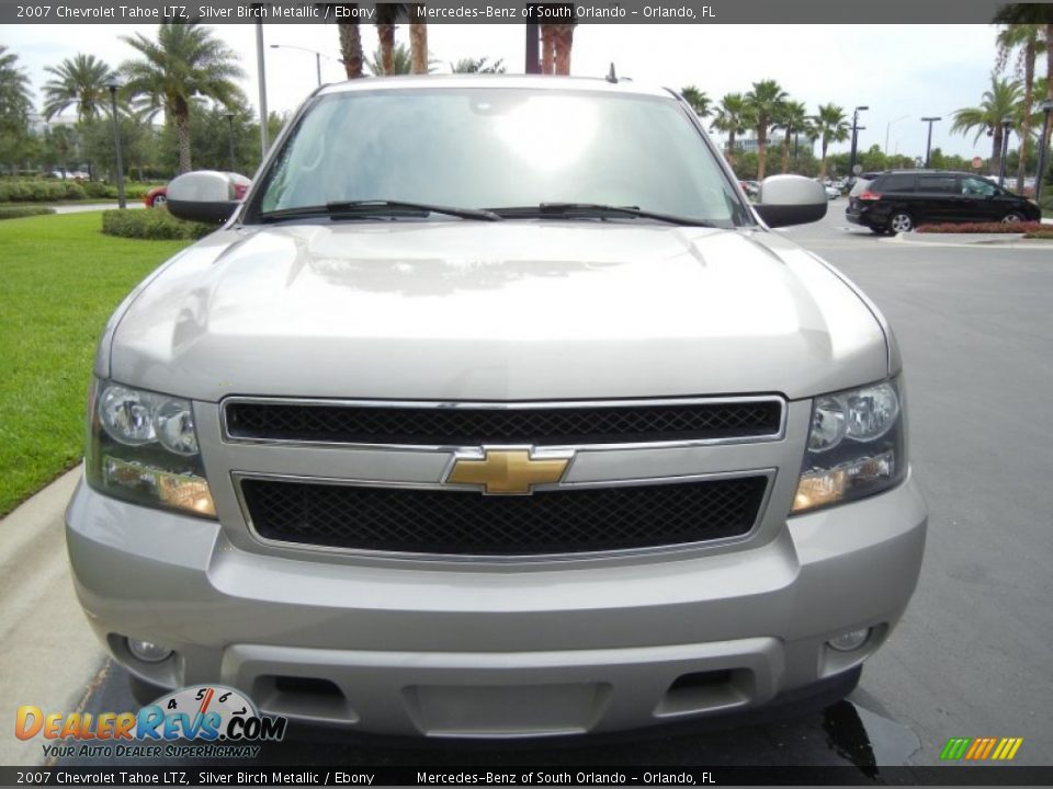 Silver Birch Metallic 2007 Chevrolet Tahoe LTZ Photo #3