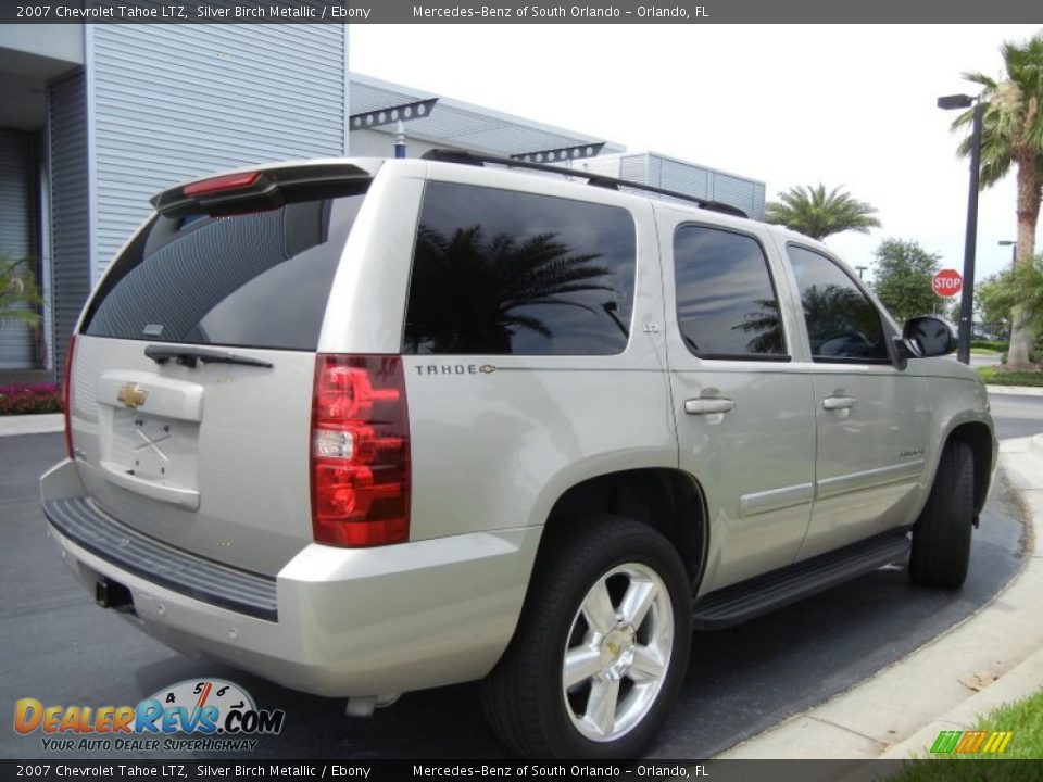 2007 Chevrolet Tahoe LTZ Silver Birch Metallic / Ebony Photo #6