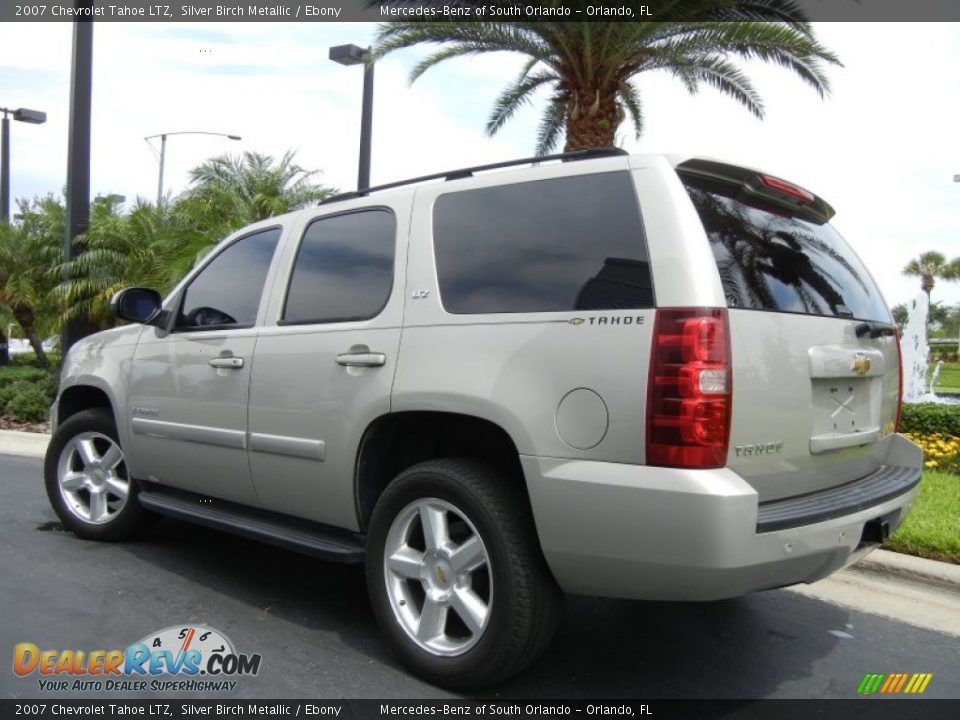Silver Birch Metallic 2007 Chevrolet Tahoe LTZ Photo #8