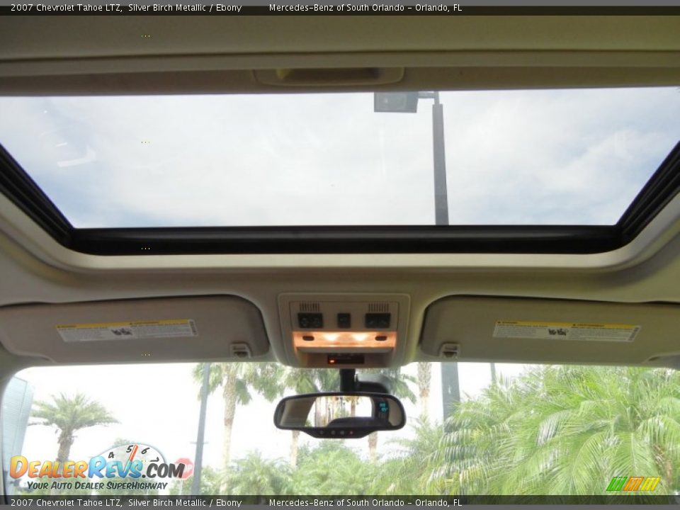 2007 Chevrolet Tahoe LTZ Silver Birch Metallic / Ebony Photo #20