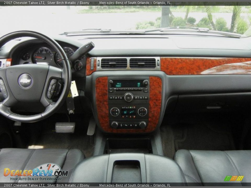2007 Chevrolet Tahoe LTZ Silver Birch Metallic / Ebony Photo #21