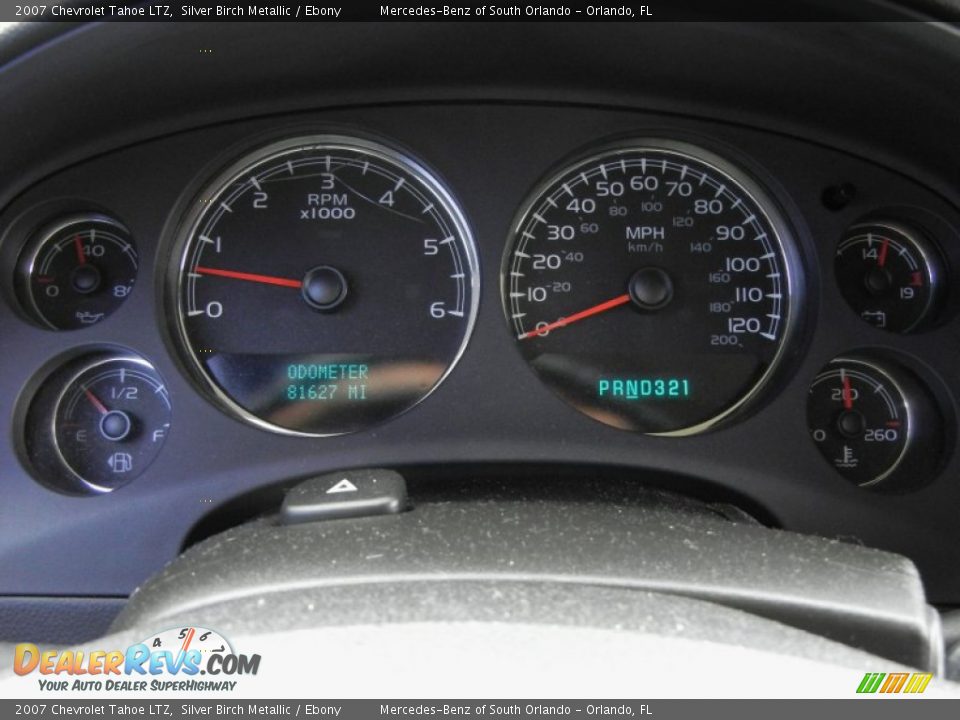 2007 Chevrolet Tahoe LTZ Gauges Photo #23