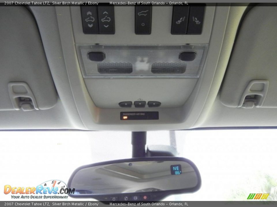 2007 Chevrolet Tahoe LTZ Silver Birch Metallic / Ebony Photo #26