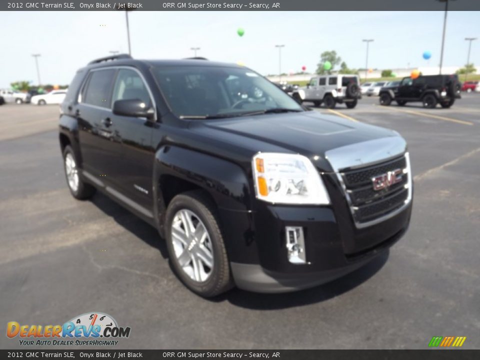 2012 GMC Terrain SLE Onyx Black / Jet Black Photo #3