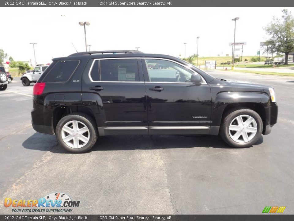 2012 GMC Terrain SLE Onyx Black / Jet Black Photo #4