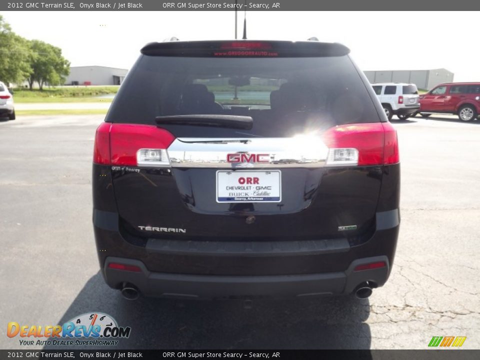 2012 GMC Terrain SLE Onyx Black / Jet Black Photo #6