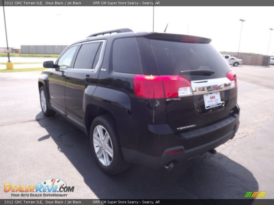 2012 GMC Terrain SLE Onyx Black / Jet Black Photo #7
