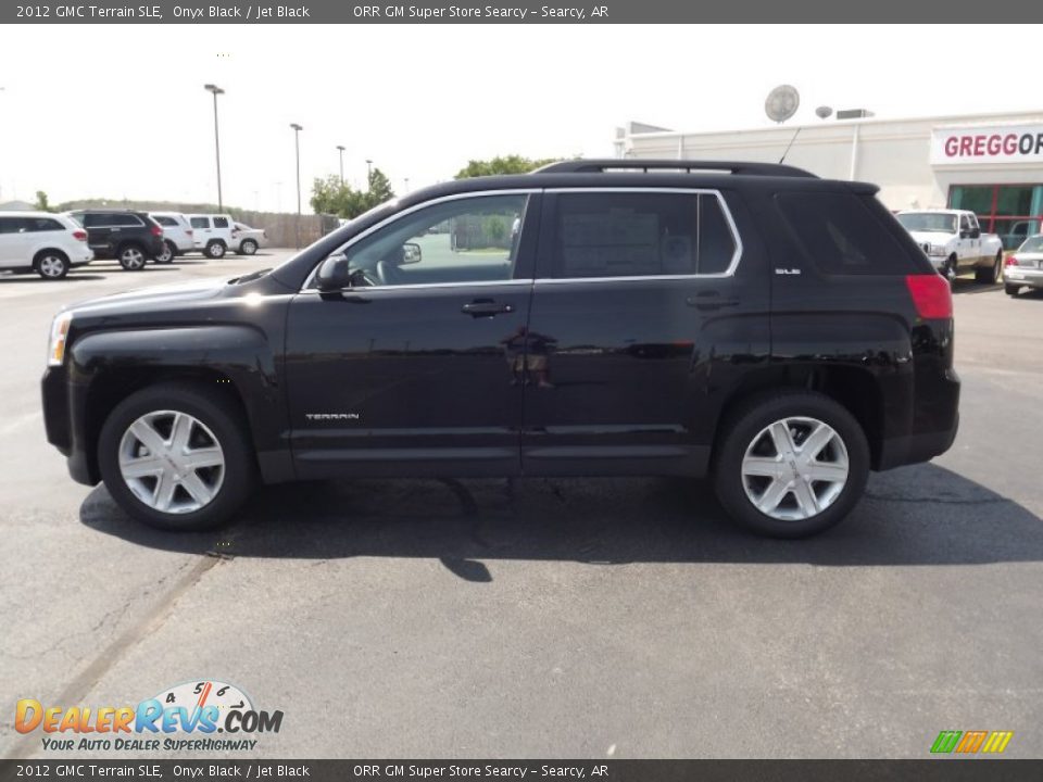 2012 GMC Terrain SLE Onyx Black / Jet Black Photo #8