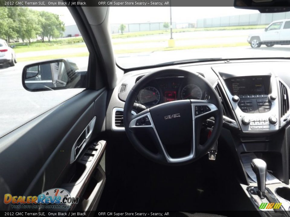 2012 GMC Terrain SLE Onyx Black / Jet Black Photo #9