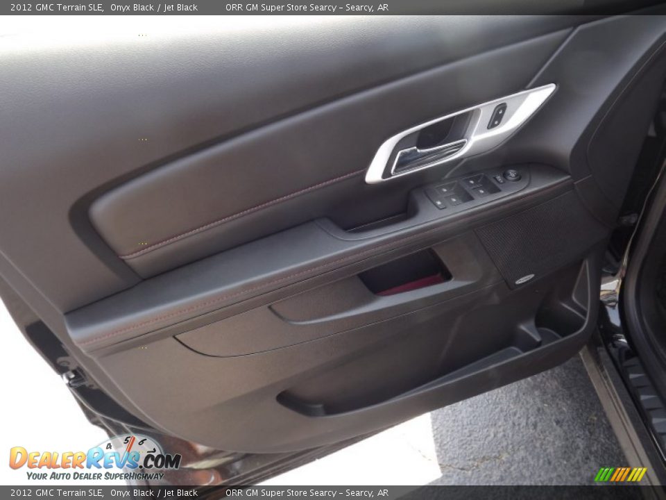 2012 GMC Terrain SLE Onyx Black / Jet Black Photo #12