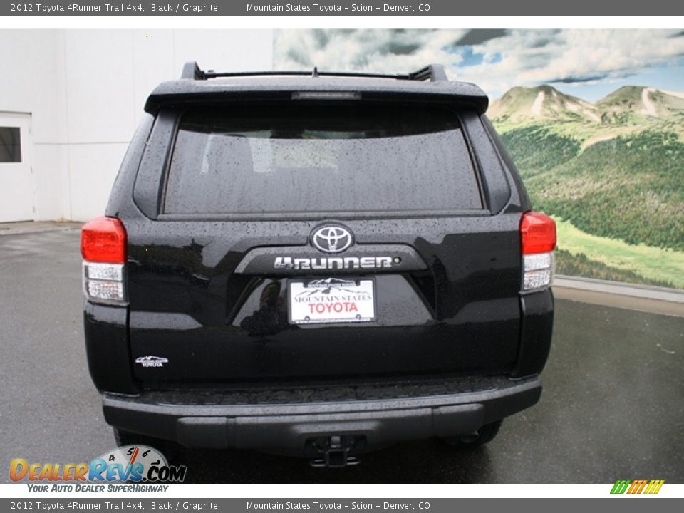 black 2012 toyota 4runner trail #7